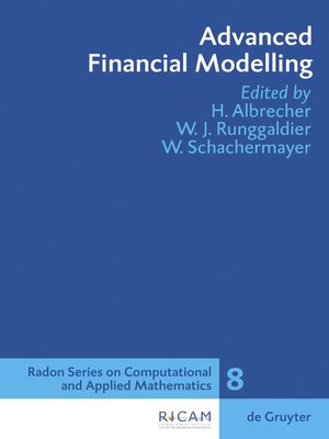 cover image of Advanced Financial Modelling